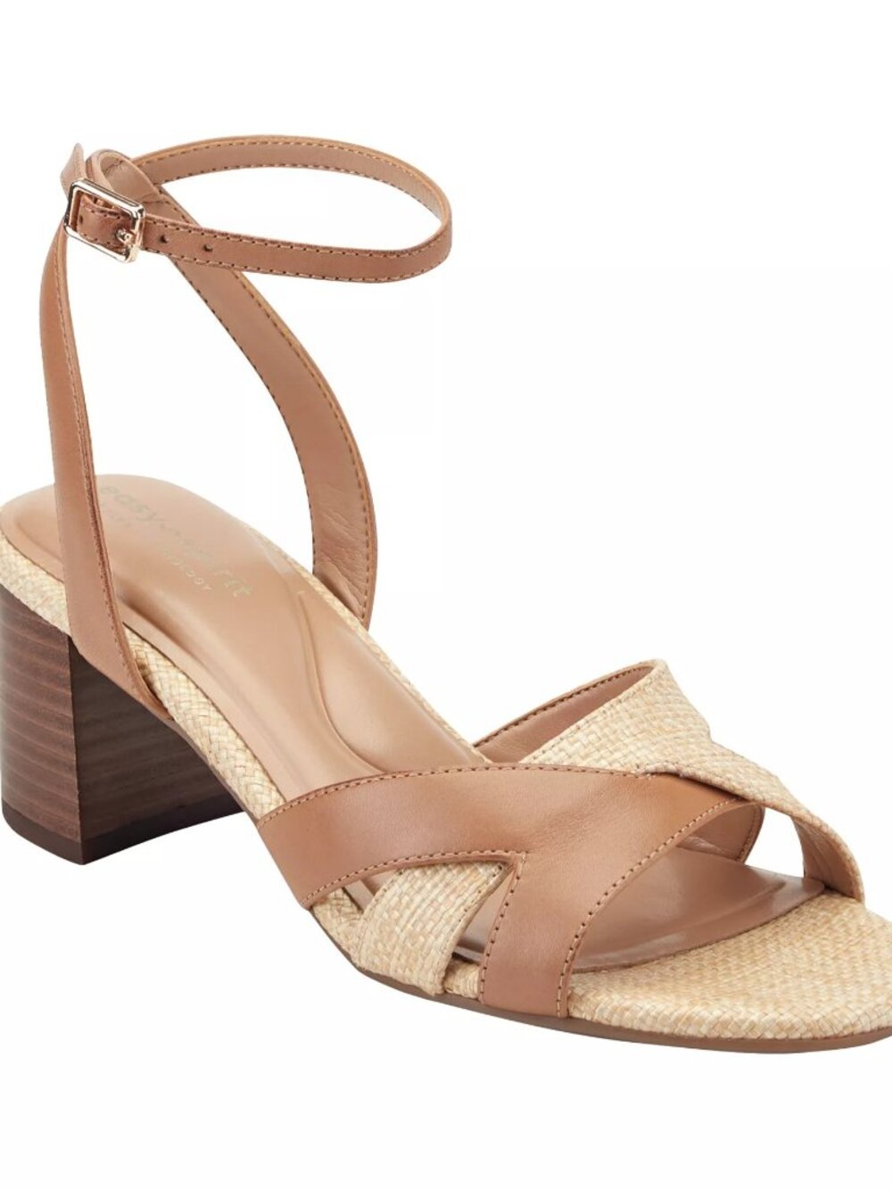 Easy $109 Spirit Delicia Dark Natural Sandals Sz 9 WIDE NIB!